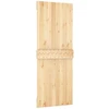 Slankios durys Natūrali ir Balta 80 x 210 cm