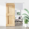 Slankios durys Natūrali ir Balta 80 x 210 cm