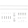 Slankios durys Natūrali ir Balta 80 x 210 cm