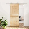 Slankios durys Natūrali ir Balta 80 x 210 cm