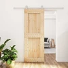 Slankios durys Natūrali ir Balta 80 x 210 cm