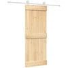 Slankios durys Natūrali ir Balta 80 x 210 cm