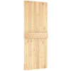 Slankios durys Natūrali ir Balta 80 x 210 cm