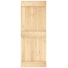 Slankios durys Natūrali ir Balta 80 x 210 cm