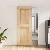 Slankios durys Natūrali ir Balta 80 x 210 cm