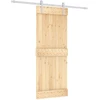 Slankios durys Natūrali ir Balta 80 x 210 cm