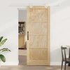 Slankios durys Natūrali ir Balta 83 x 211 cm