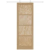 Slankios durys Natūrali ir Balta 83 x 232 cm