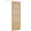 Slankios durys Natūrali ir Balta 83 x 232 cm