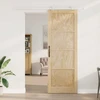 Slankios durys Natūrali ir Balta 83 x 232 cm