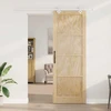 Slankios durys Natūrali ir Balta 83 x 232 cm
