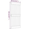 Slankios durys Natūrali ir Balta 85 x 210 cm