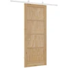 Slankios durys Natūrali ir Balta 86 x 211 cm