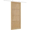 Slankios durys Natūrali ir Balta 86 x 211 cm