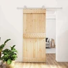 Slankios durys Natūrali ir Balta 90 x 210 cm