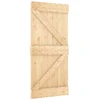 Slankios durys 90 x 210 cm Pušies medienos masyvas