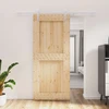 Slankios durys Natūrali ir Balta 90 x 210 cm