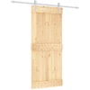 Slankios durys Natūrali ir Balta 90 x 210 cm