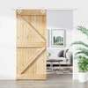 Slankios durys Natūrali ir Balta 90 x 210 cm