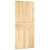 Slankios durys Natūrali ir Balta 95 x 210 cm