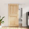 Slankios durys Natūrali ir Balta 95 x 210 cm