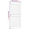 Slankios durys Natūrali ir Balta 95 x 210 cm
