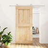 Slankios durys Natūrali ir Balta 95 x 210 cm