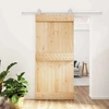 Slankios durys Natūrali ir Balta 95 x 210 cm