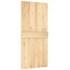 Slankios durys Natūrali ir Balta 95 x 210 cm