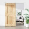 Slankios durys Natūrali ir Balta 95 x 210 cm
