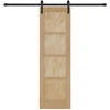 Slankios durys Natūrali ir juoda 61 x 198,5 cm