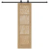 Slankios durys Natūrali ir juoda 61 x 198,5 cm