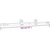 Slankios durys Natūrali ir juoda 70 x 210 cm