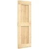 Slankios durys Natūrali ir juoda 70 x 210 cm
