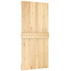 Slankios durys Natūrali ir juoda 95 x 210 cm