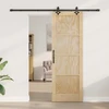 Slankios durys ORKDAL 73,5 x 211 cm Pušies medienos masyvas