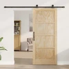 Slankios durys ORKDAL 86 x 198,5 cm Pušies medienos masyvas