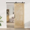 Slankios durys ORKDAL 86 x 211 cm Pušies medienos masyvas