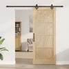 Slankios durys ORKDAL 86 x 211 cm Pušies medienos masyvas