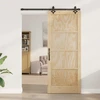Slankios durys ORKDAL 86 x 211 cm Pušies medienos masyvas