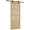 Slankios durys ORKDAL 86 x 211 cm Pušies medienos masyvas