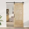 Slankios durys ORKDAL 86 x 211 cm Pušies medienos masyvas