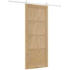 Slankios durys ORKDAL 86 x 211 cm Pušies medienos masyvas