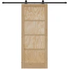 Slankios durys ORKDAL 86 x 211 cm Pušies medienos masyvas