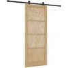Slankios durys ORKDAL 86 x 211 cm Pušies medienos masyvas