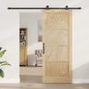 Slankios durys ORKDAL 86 x 211 cm Pušies medienos masyvas