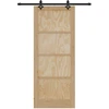 Slankios durys ORKDAL 86 x 211 cm Pušies medienos masyvas