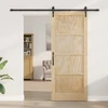 Slankios durys ORKDAL 86 x 211 cm Pušies medienos masyvas