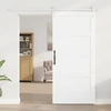 Slankios durys ORKDAL 93 x 202 cm Apdirbta mediena Balta