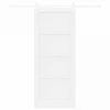 Slankios durys ORKDAL Balta 83 x 202 cm Pušies medienos masyvas